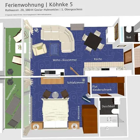 Apartment Luxusferienwohnung-|-koehnke-5 *